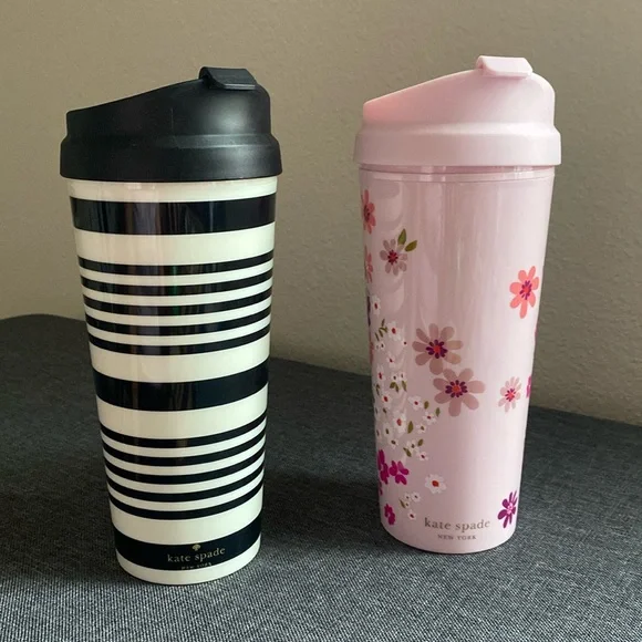 Set of 2 Kate Spade Tumblers - Picture 1 of 6